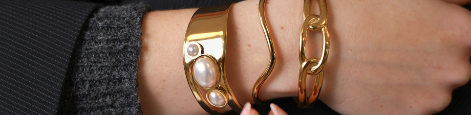 Nuova serie di bracciali in acciaio inossidabile