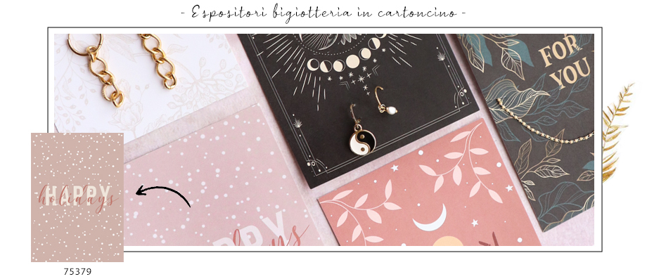 Espositori bigiotteria in cartoncino